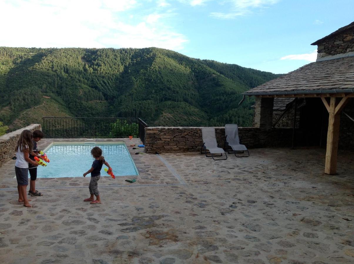 Maison De Charme En Ardeche Du Sud Avec Piscine Beaumont  외부 사진